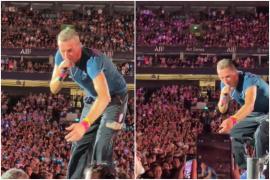 Chris Martin, erou pentru un copilaş care risca să fie strivit de mulţime, la un concert din Sydney