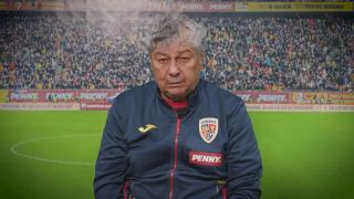 antrenorul României Mircea Lucescu
