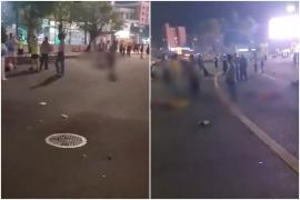 Un bărbat a spulberat cu maşina zeci de oameni adunaţi în jurul unui stadion din China. 20 de răniţi, între care şi copii