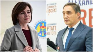 Maia Sandu și Alexandr Stoianoglo