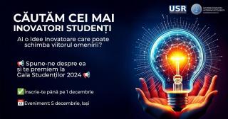 Fundația Dan Voiculescu pentru Dezvoltarea României, partenerul tinerilor inovatori la Gala Studenților 2024. Se caută idei și proiecte care vor transforma viitorul omenirii