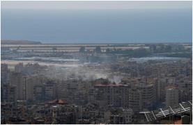 Armata israeliană a bombardat masiv centrul Birutului, fără avertisment, cu câteva ore înainte ca un armistiţiu să fie discutat