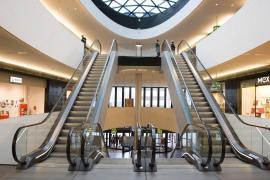 scară rulantă mall