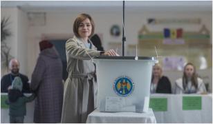 Maia Sandu a votat: Trebuie să fim uniţi. Hoții vor să ne cumpere țara