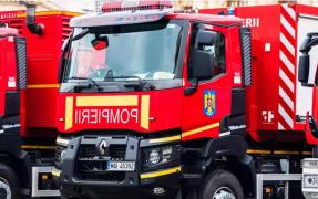 Incendiu la Centrul de Îngrijire şi Asistenţă Videle, în incinta spitalului. Clădirea, inundată parţial cu fum. 75 de persoane, evacuate