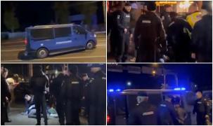 Bătaie de zile mari pe Șoseaua Alexandriei, în Capitală. Trei bărbați cu socoteli neîncheiate, despărțiți de jandarmi după ce s-au luat la ceartă