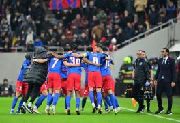 FCSB – Midtjylland 2-0 în etapa a 4-a din Europa League. Tănase şi Bîrligea au marcat pentru roş-albaştri