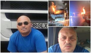 Un şofer român de TIR a ars de viu în propria cabină, în Italia. Petre nu a avut nicio şansă pentru că în 5 minute totul s-a aprins ca o torţă