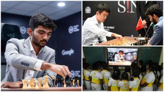 Gukesh Dommaraju Ding Liren