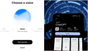 ChatGPT preia vocea lui Moş Crăciun în decembrie. Răspunsurile vocale vor fi "vesele şi răsunătoare"