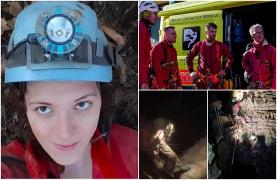 O exploratoare a fost salvată dintr-o peşteră în care a rămas blocată pentru a doua oară, în Italia. Chiar și medicul era același