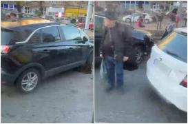 Linia tramvaiului 41 din Capitală, blocată din cauza unui accident. Un şofer de 70 de ani a murit, după ce a intrat cu maşina în gardul de protecţie