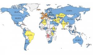Cum au votat românii în fiecare ţară. HARTĂ