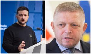 Ceartă între Zelenski şi Robert Fico