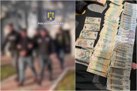 Doi bărbaţi mascaţi au pătruns într-o casă din Arad şi l-au ameninţat pe proprietar. Au fost prinşi după ce au furat 10.000 de lei