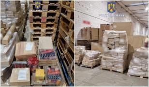 Peste două tone de petarde și artificii, confiscate de poliţişti. Au fost expediate din Cehia