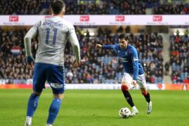 Ianis Hagi a fost unul dintre cei mai buni jucători de pe teren în ultimul meci jucat de Glasgow Rangers