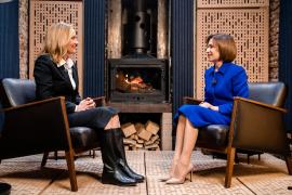 Maia Sandu o susţine pe Elena Lasconi: "Simt că iubește România. Va lupta pentru țară și va câștiga pentru țară. Pentru o Românie puternică, respectată"