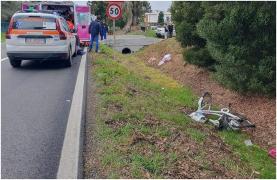 Româncă de 60 de ani, spulberată de o dubă în Italia. Femeia mergea pe bicicletă când a fost izbită și aruncată în șanț