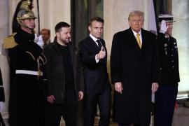 Trump s-a întâlnit cu Macron şi Zelenski la Paris. Întrevedere crucială pentru Zelenski şi pentru viitorul Ucrainei