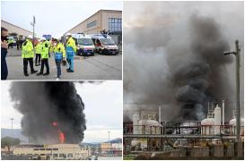 Explozie uriaşă la o rafinărie din Italia. Doi oameni au murit şi alţi nouă sunt grav răniţi