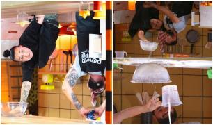 Power Couple România, 14 februarie 2024. Roxana Blenche și Cătălin au făcut echipă în "Bucătăria cu fundul în sus"