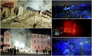 Ruşii au bombardat Kramatorsk și Sloviansk. Oameni prinşi sub dărâmături, după ce mai multe rachete au lovit o şcoală şi clădiri rezidenţiale