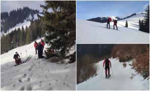 Doi ucraineni, tată şi fiu, căutaţi de salvamontiști în Munţii Maramureşului. Au fost găsiți în hipotermie, însetați și flămânzi