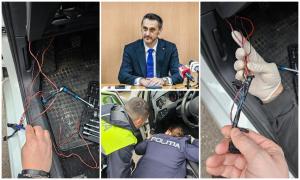 Prefectul de Olt anunţă că a găsit un dispozitiv de localizare prin GPS montat pe maşina sa