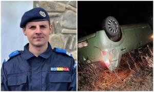 Americanul, salvat de jandarm