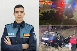 Cine este şoferul de 22 de ani, mort în accidentul de la Scoarţa. Albert suferea de o boală gravă pentru care a renunţat la cariera de poliţist