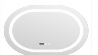 (P) Știai că există oglinzi de baie cu led și dezaburire, ceas digital și termometru ambiental? Merită să o ai