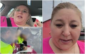 Diana Şoşoacă a rămas fără permis de conducere, după ce a fost prinsă cu 110 km/h pe un drum cu limită de 40 km/h. "O să mă deplasez cu avionul"