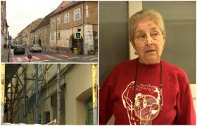 "Unde să mă duc după o viaţă întreagă de muncă?". Un întreg imobil din Braşov, pe cale să se prăbuşească. Zeci de locatari, la un pas de a rămâne pe străzi