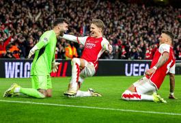 Arsenal, în sferturile Ligii Campionilor