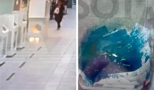 Alegerile lui Putin, atacate. Cabină de vot incendiată, secţii atacate cu cocktail-uri Molotov, voturi distruse cu vopsea verde