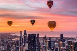 Bărbat mort, după ce a căzut în gol dintr-un balon cu aer cald. Tragedie în Australia: "Pasagerii şi pilotul sunt traumatizaţi"