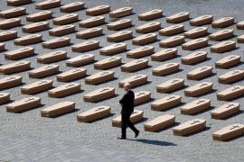 Sicrie în Piazza del Popolo