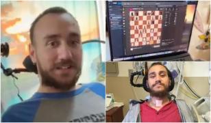 VIDEO. Primul bărbat paralizat care joacă şah, mișcând cursorul cu ajutorul minţii. Noland Arbaugh are implantat în creier un cip Neuralink