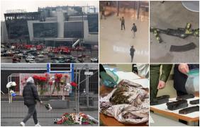 Atac terorist la Moscova. Bilanţul morţilor a ajuns la 143 persoane. 11 suspecţi implicaţi în masacrul de la Crocus City Hall, reţinuţi