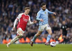 Manchester City - Arsenal 0-0, în etapa 30 din Premier League. "Tunarii" sunt pe locul 2, "cetăţenii" ocupă poziţia a treia în clasament