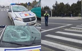 Adolescentă de 15 ani, spulberată pe trecerea de pietoni de o mașină de Poliție aflată în misiune, în Constanța