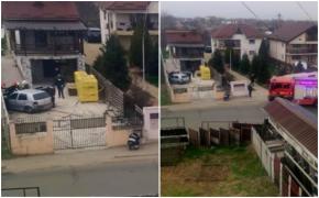 Un poliţist beat a intrat cu maşina în gardul unei judecătoare, în Turnu Măgurele. Pe locul din dreapta era un elev venit în practică la poliţie