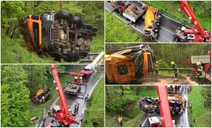 Tânăr român, strivit în cabina betonierei pe un drum din Austria. A lăsat în urmă un bebeluş de doar câteva luni