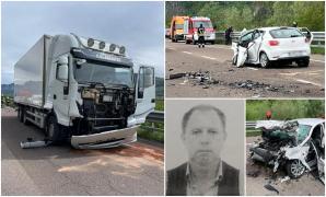 Ionel a sfârşit într-un Seat zdrobit de TIR, pe un drum din Italia. Muncitorul român nu a avut nicio şansă