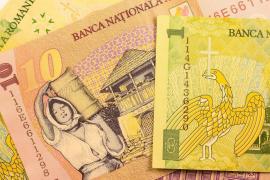 Leul românesc a prins o zi foarte bună în raport cu principalele monede străine