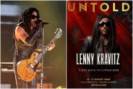 UNTOLD 2024. Legendarul Lenny Kravitz va avea un show unic pe scena principală a festivalului de la Cluj-Napoca