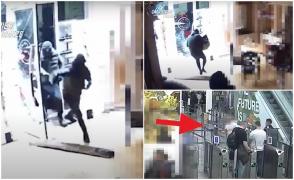 Trei români, jaf în 30 de secunde la Florenţa. O cameră de supraveghere i-a filmat în plină acţiune