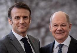 Emmanuel Macron și Olaf Scholz