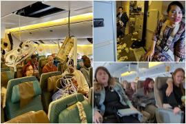 Imagini de coşmar din avionul Boeing lovit de turbulenţe severe. Pasagerii fără centură, aruncaţi prin aeronavă